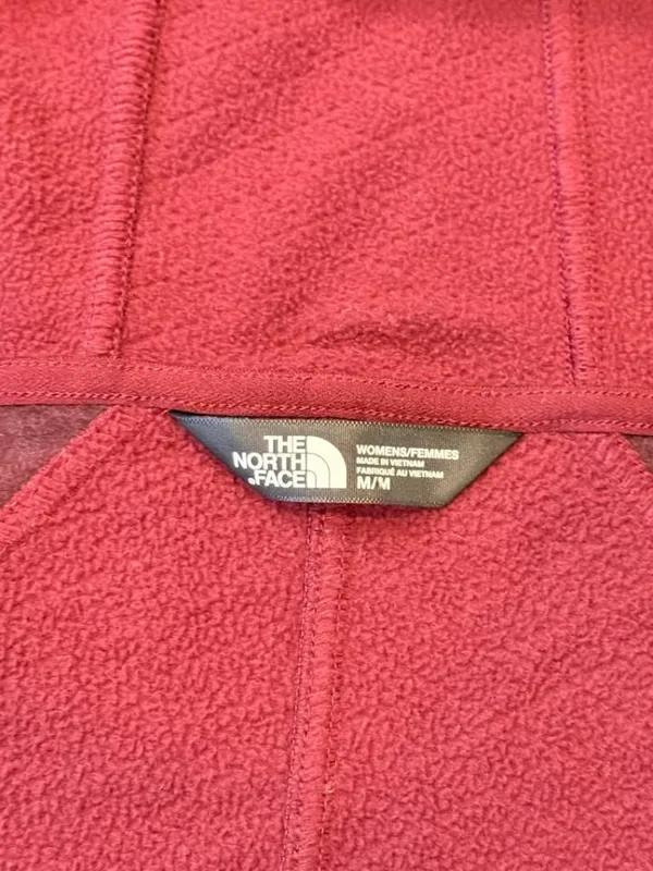 The North Face women's medium Burgundy 3/4 length coat. MSRP $225 - Image 2