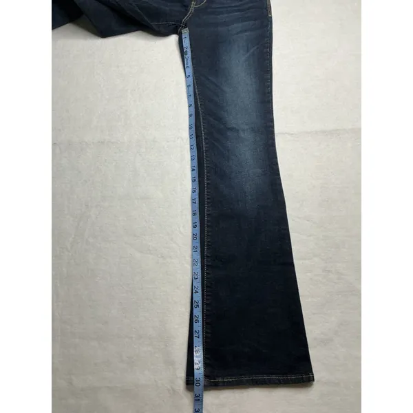 Denizen from Levis Modern Boot Cut Jeans Womens 2M 26x32 Dark Wash Denim Blue - Image 6
