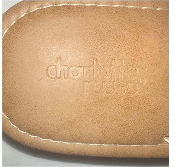 Charlotte Russe White Strap Sandals - Image 2