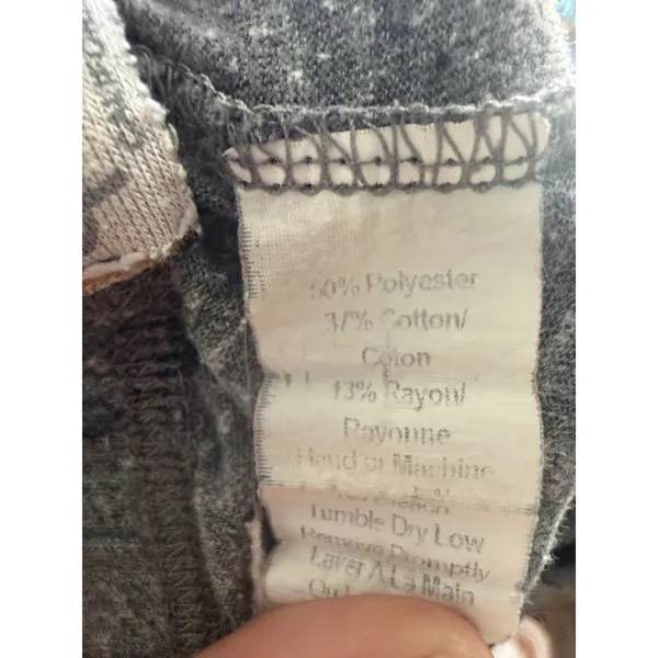 John Galt Brandy Melville Gray Heather‎ Dolphin Shorts Black Trim OS Womens - Image 5