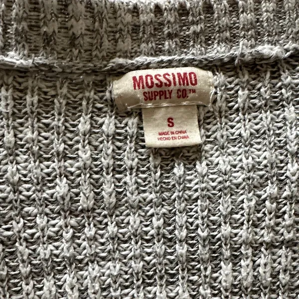 Mossimo Supply Co. Heathered Gray Women's Cardigan - Image 3