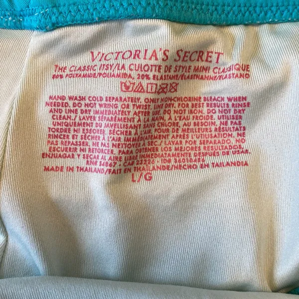 Victoria’s Secret turquoise bathing suit bottoms - Image 4