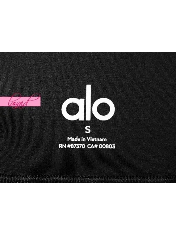 Alo 7/8 High-Waist Airlift Leggings Black Hi-Rise Waisted Skinny Tights Pants - Image 8