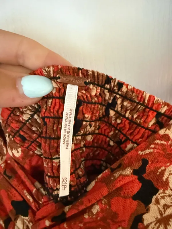 Free People Mini Floral Dress - Image 3
