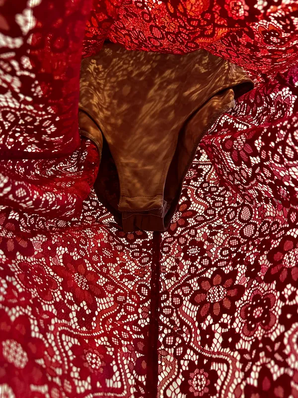 For Love & Lemons Red Dress - Image 5