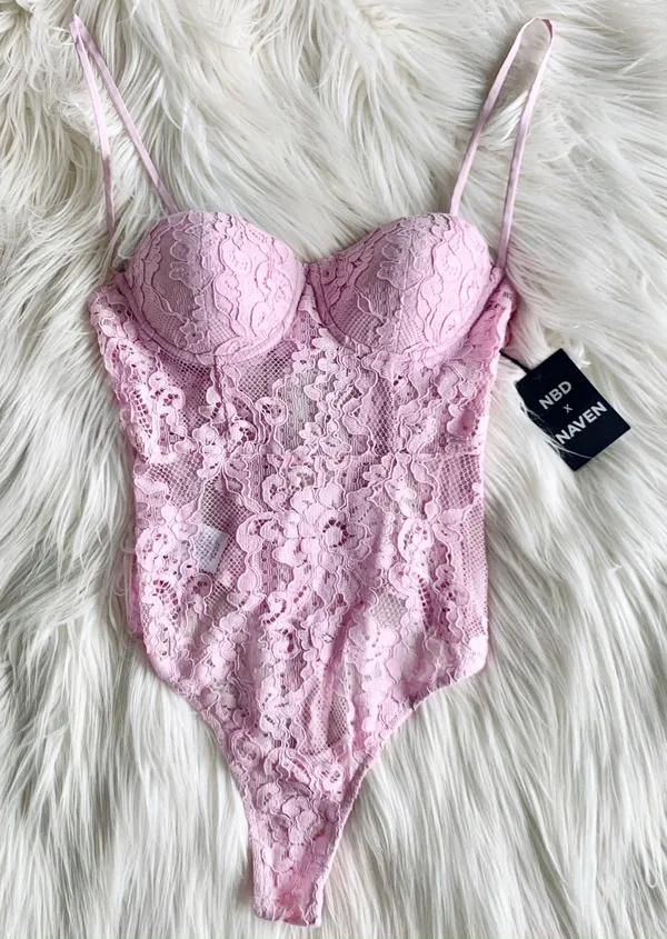 NWT NBD x Naven Caroline Lilac Bodysuit & Skirt - Image 13