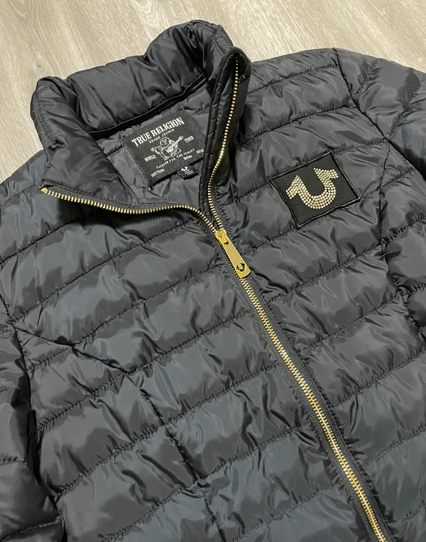 True Religion Black Winter Coat Of Jacket. - Image 5