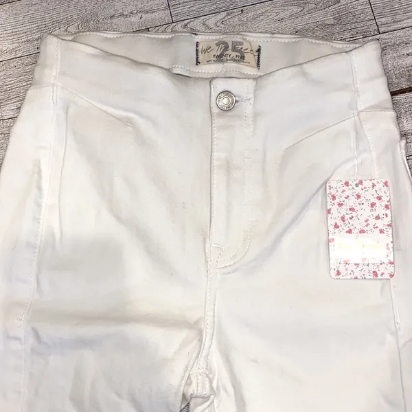 NWT!! Free People We The Free High Rise Jeans Size 25 Raw Hem - Image 4