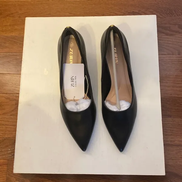 zurin blackStiletto Heels Classic Design - Image 6