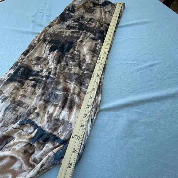 Nina Parker size 1X wide-leg pants drapy velvet boho - Image 6