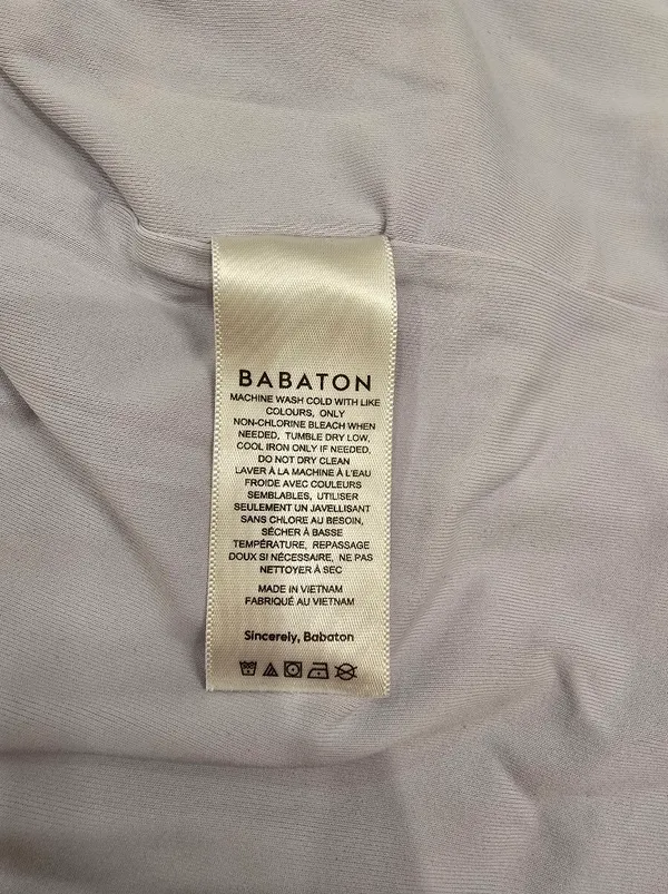 Aritzia Babaton Racer Dress Cement Blue M - Image 5