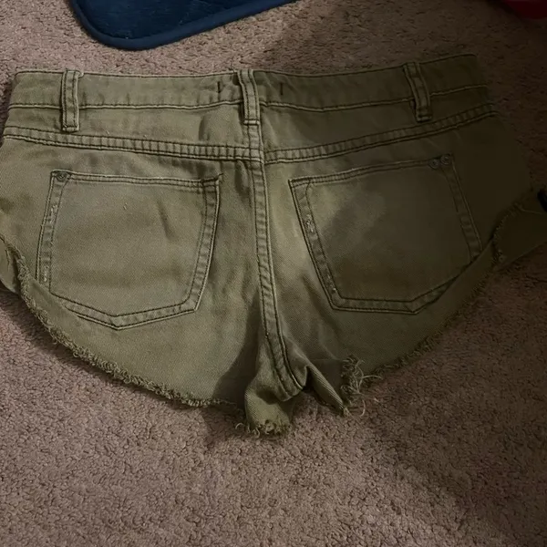 Free people green short shorts‎ 26 - Image 5