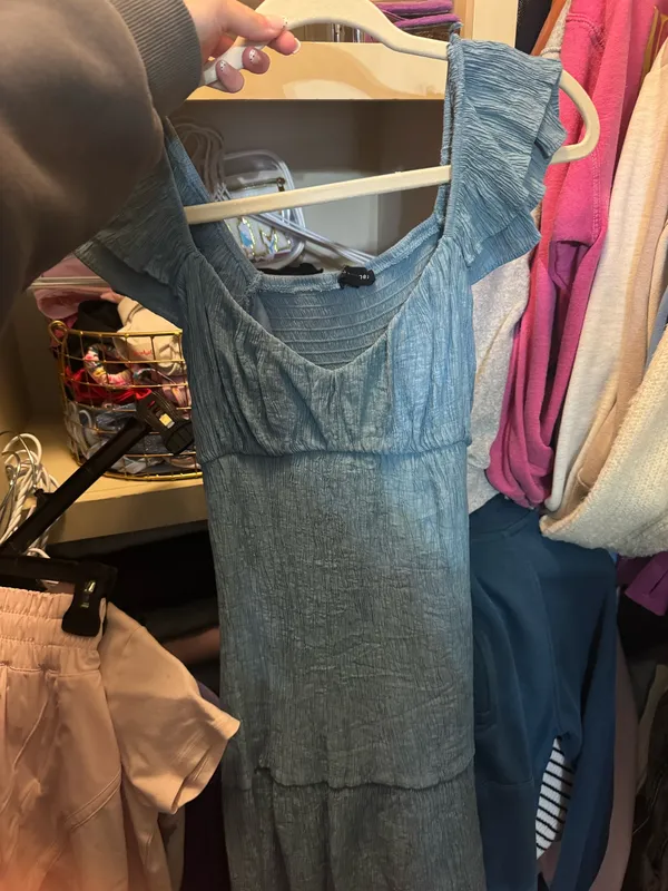 Blu Pepper Blue dress - Image 2
