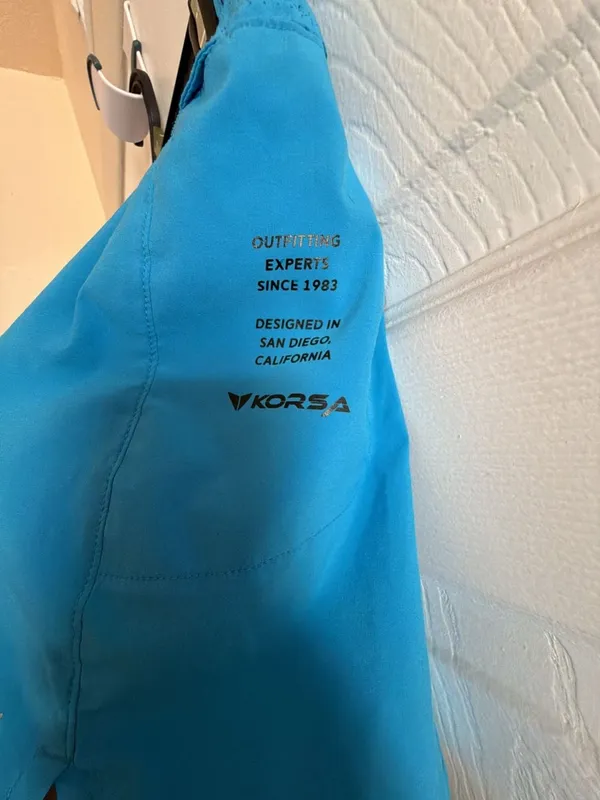 Korsa Blue Athletic Running Shorts with Drawstring Size M - Image 5