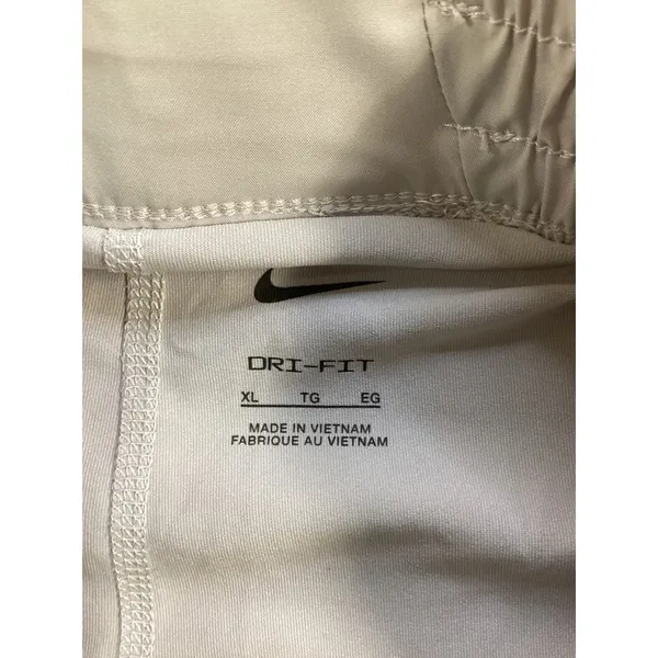 Nike Dri-FIT Women Training Shorts XL Mauve Taupe Loose Fit DX6016-019‎ NWT - Image 3