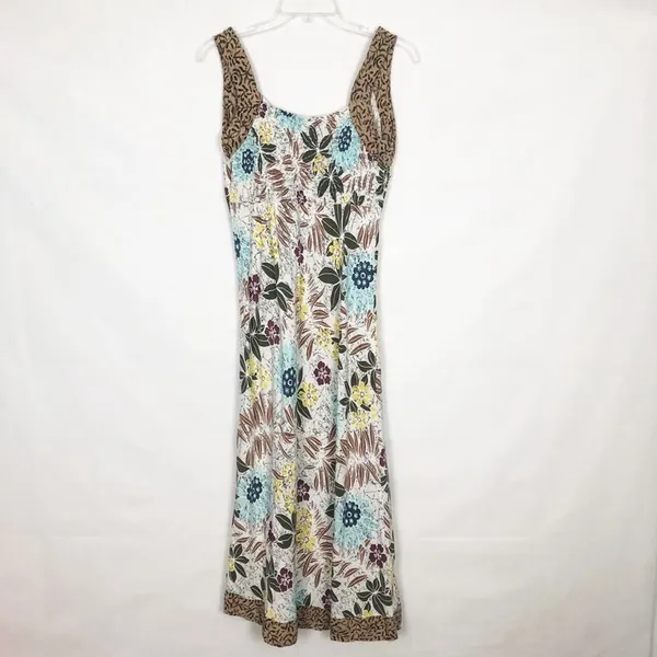 Globe Trotter V-Neck Sleeveless Floral Dress Size M - Image 8