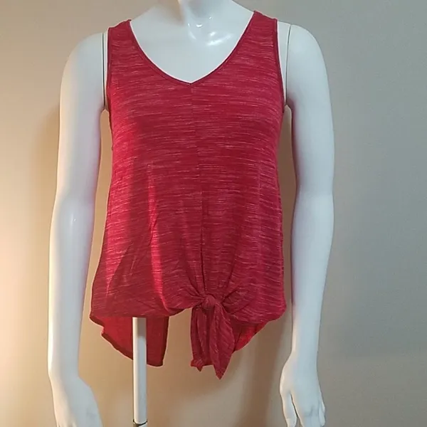 Moa Moa Red & White Tank Top (Small) - Image 2