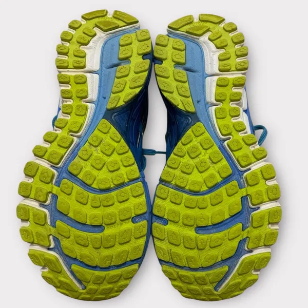 Brooks Adrenaline GTS 17 Azure Blue Lime Punch Size 7 - Image 6