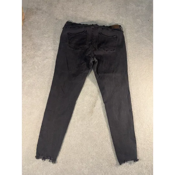 madewell 9in high rise skinny 36 Tall Button‎ Fly Fray - Image 8