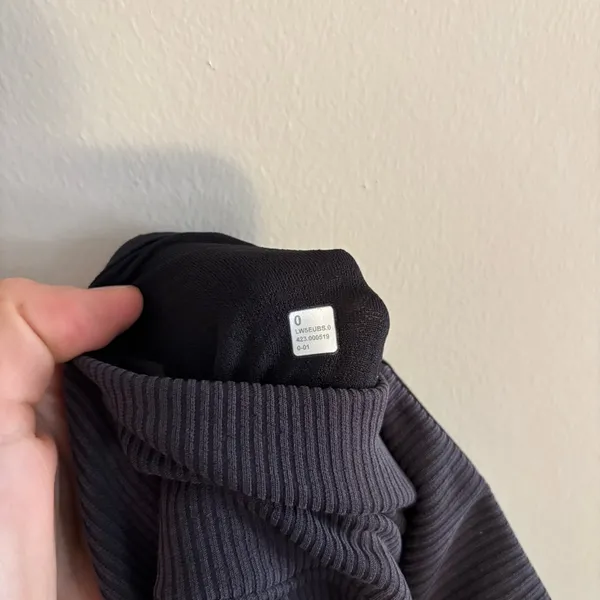 Lululemon Brushed Softstreme Ribbed Zip Flared Pant - Image 6