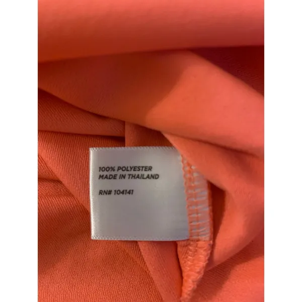 Lady Hagen Sleeveless Polo Shirt Womens Medium Coral Pink‎ Golf Top Golfcore - Image 7
