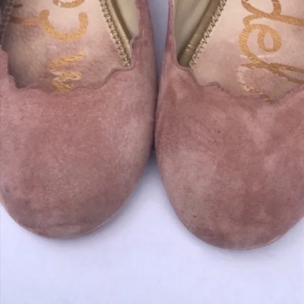 Sam‎ Edelman Pink Blush Scalloped Francis Flats - Image 2