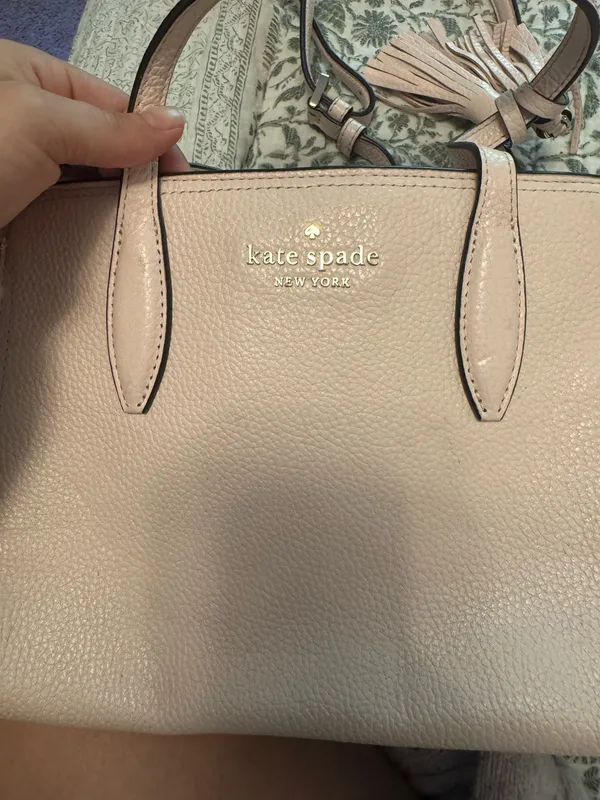 Medium Pink Kate Spade Purse with wallet  - Image 2
