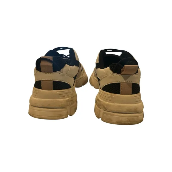 Steve Madden Possession Chunky Platform Sneakers Black Tan 8M Streetwear Y2K - Image 3