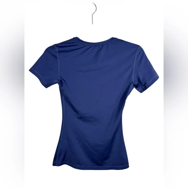 Nike Dri-FIT Short Sleeve Athletic Top Blue Running Workout Shirt Women’s Size S - Image 3