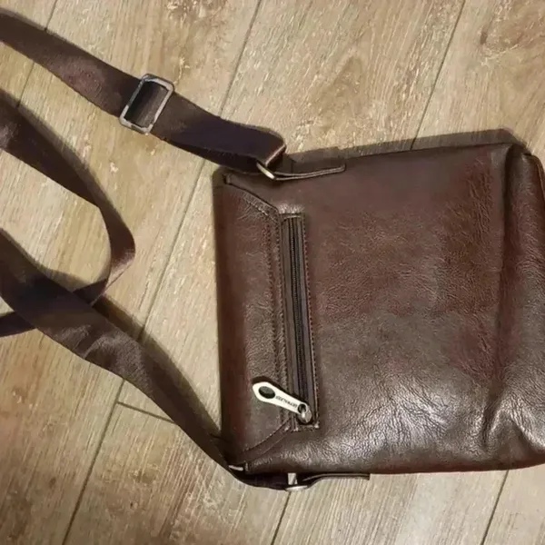 SKYWALKER VINTAGE DESIGNER LEATHER BAG Brown - Image 3