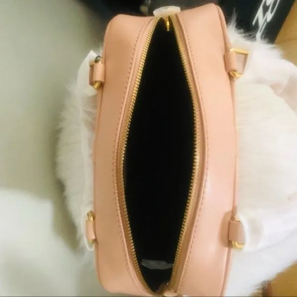 Marc Jacobs Voyager‎ Leather Mini Satchel, Luxury Italian Leather, Pink, NWT - Image 15