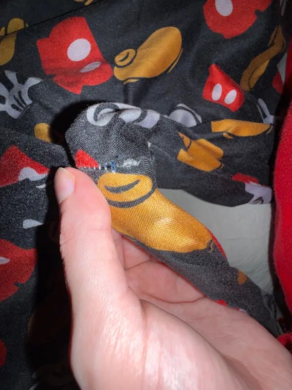 Micky mouse pjs Black Size XS - Image 2