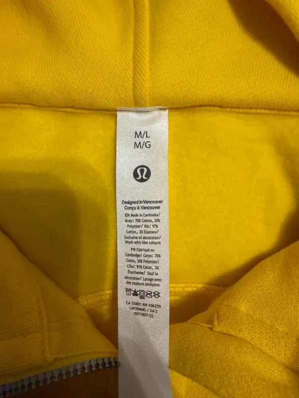 Lululemon Half-Zip Scuba M/L - Image 3