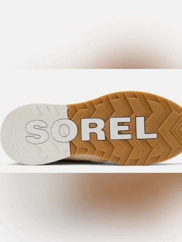 Sorel Women's Tan and White Waterproof Platform Ankle Boot Size 10.5 - Image 6
