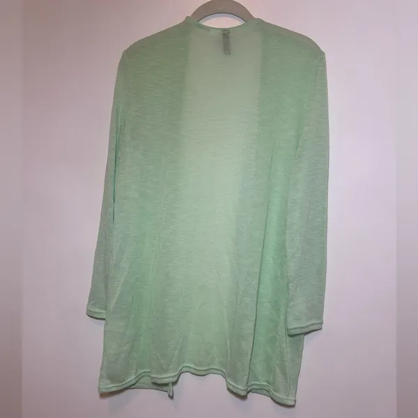 H&M Women’s Small Light Green Knit Cardigan - Image 2