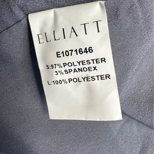 Revolve Elliatt Gray Halter Asymmetrical Special Occasion Dress - Image 9
