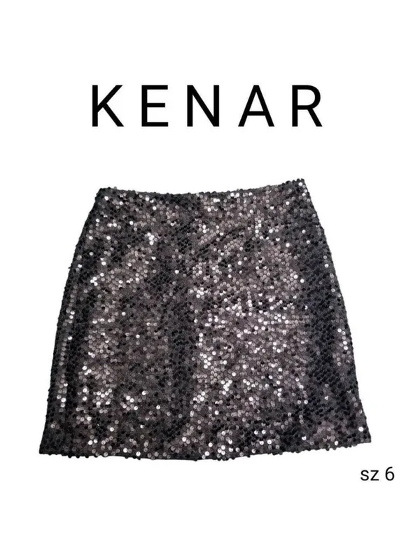 Kenar black sequin skirt 6 - Image 3