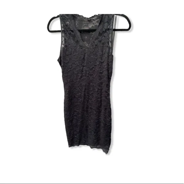 Black Lace‎ Mini Dress Black - Image 7