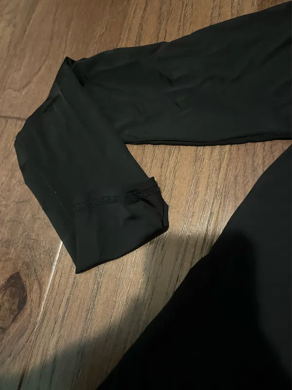 ZARA Long Sleeve Black Top - Image 3