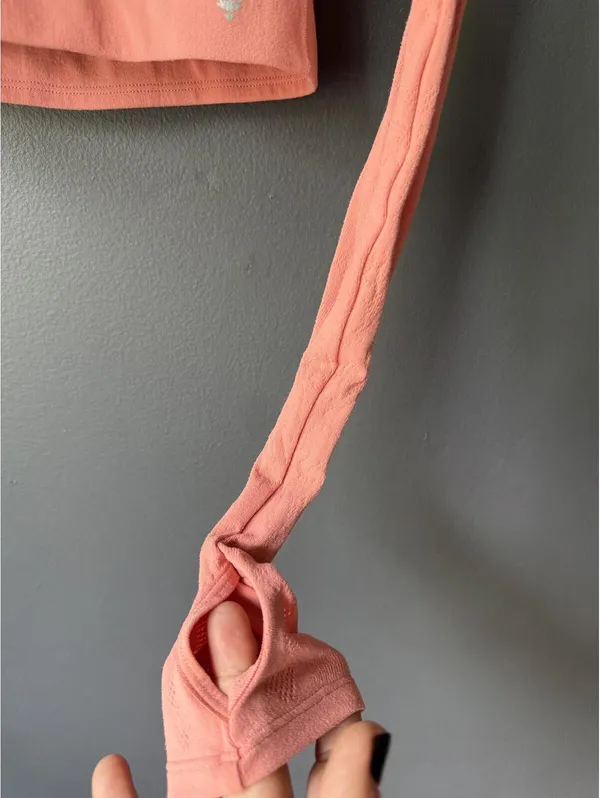 Free People Movement Coral Hooded Crop Top XS - Image 8