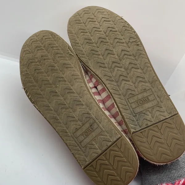 Toms Red Stripe Espadrilles 8 Coastal - Image 6
