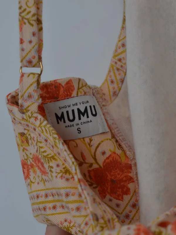 Show Me Your Mumu Handkerchief Top Patchwork Paisley S - Image 5