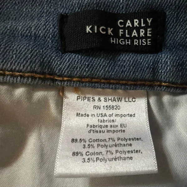 Veronica Beard Carly High Rise Kick Flare Jeans in Lakeshore Wash Size 29 - Image 7