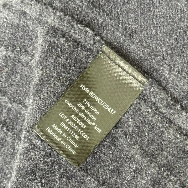 Barefoot Dreams CozyChic Ultra Lite Ribbed Cardigan Sweater Navy Blue Size Small - Image 8
