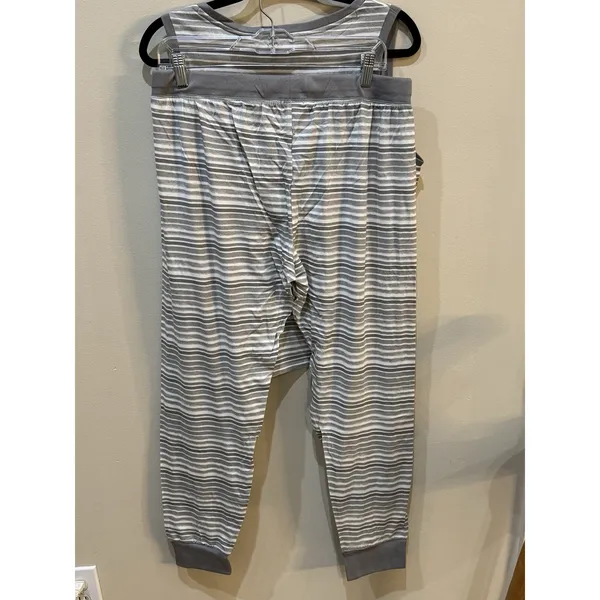 Splendid Women's Tank Top Shirt‎ and Jogger Pant Pajama Set Size Medium Striped - Image 7