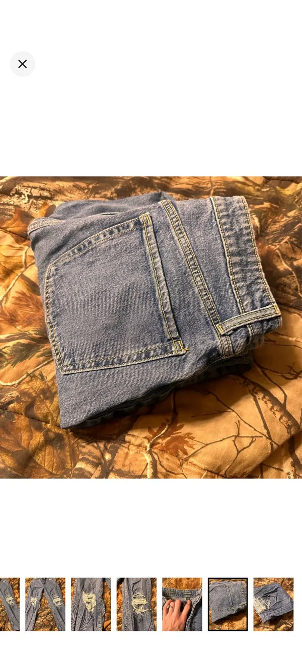 Wild Fable High Rise Straight Jeans Size 8 - Image 5