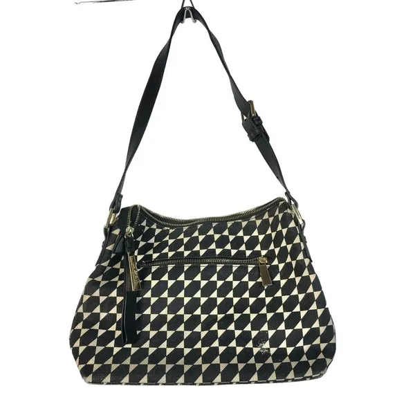 Spartina‎ 449 Black & Cream Printed Shoulder Bag - Image 2