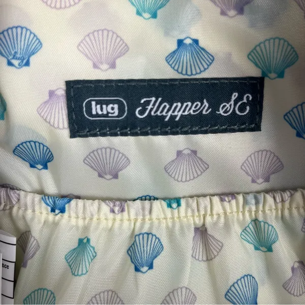 Lug Flapper SE Quilted Convertible Crossbody Bag Love Waves Purple Stripes NWOT - Image 11