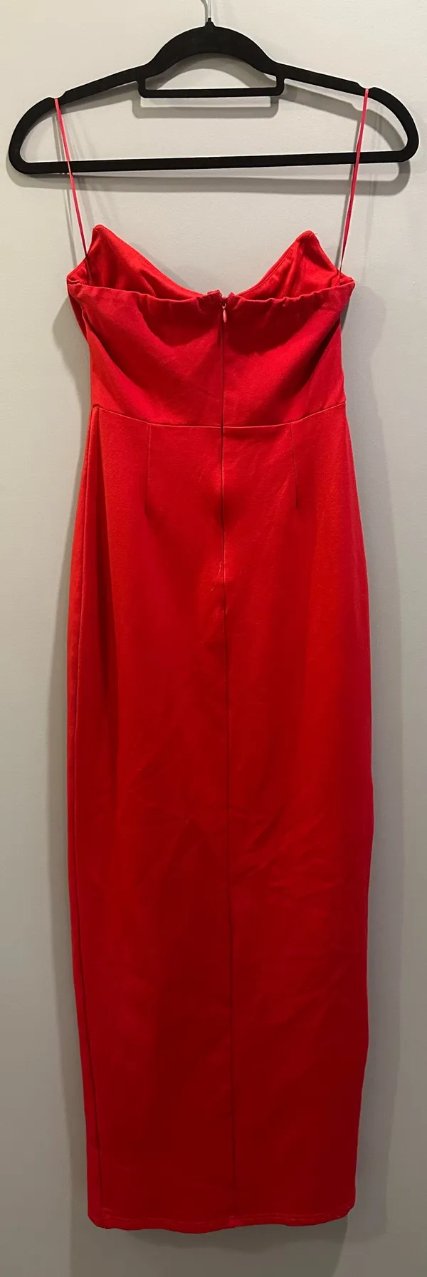 Superdown Ryleigh Strapless Maxi Dress Red - Image 5