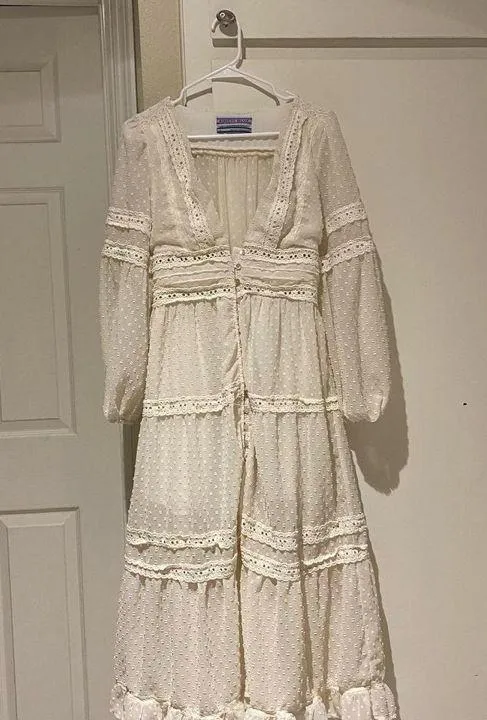Urban outfitters white fairy maxi dress-price firm - Image 4